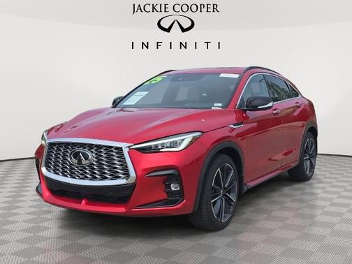 Candy Red Pearl 2025 INFINITI QX55 ESSENTIAL