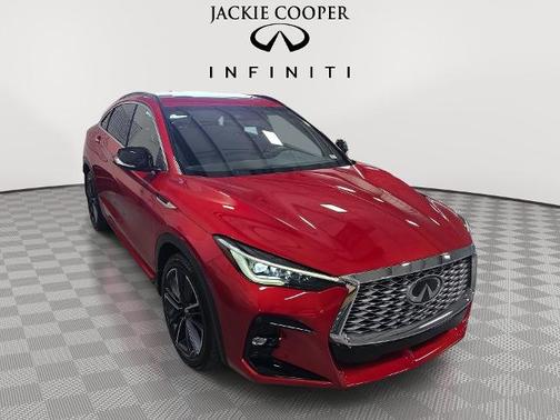 Dynamic Sunstone Red 2025 INFINITI QX55 ESSENTIAL