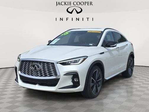 Radiant White 2025 INFINITI QX55 SENSORY