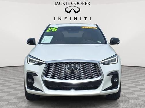 Radiant White 2025 INFINITI QX55 SENSORY