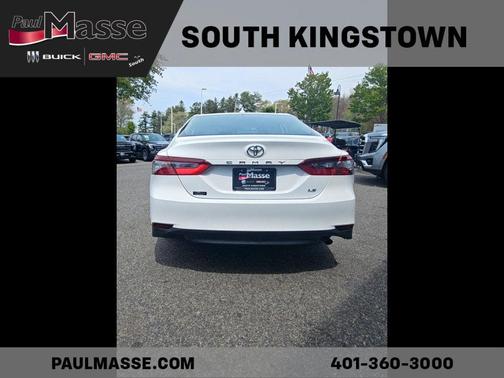 White 2022 Toyota Camry LE