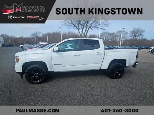 Summit White 2022 GMC Canyon Elevation
