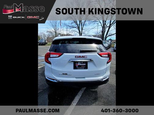 Summit White 2024 GMC Terrain SLT