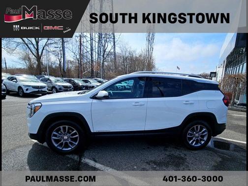 Summit White 2024 GMC Terrain SLT