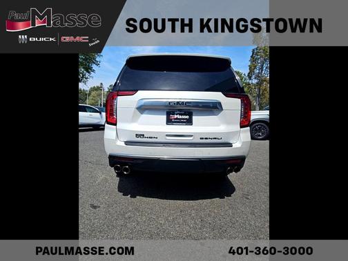 White Frost Tricoat 2023 GMC Yukon Denali