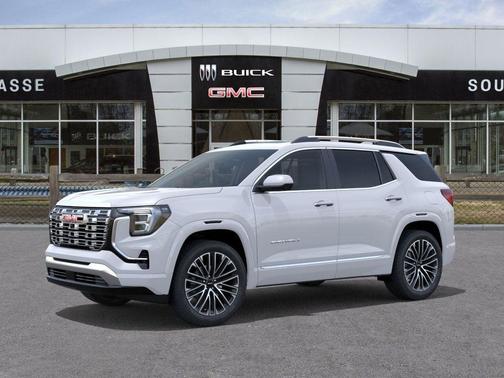 Glacier White Tricoat 2026 GMC Terrain Denali