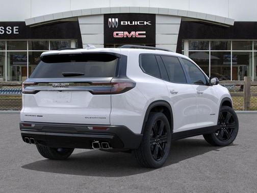 Summit White 2027 GMC Acadia AWD Elevation