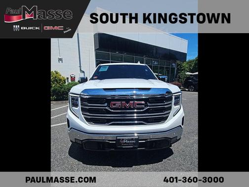 Summit White 2022 GMC Sierra 1500 SLT