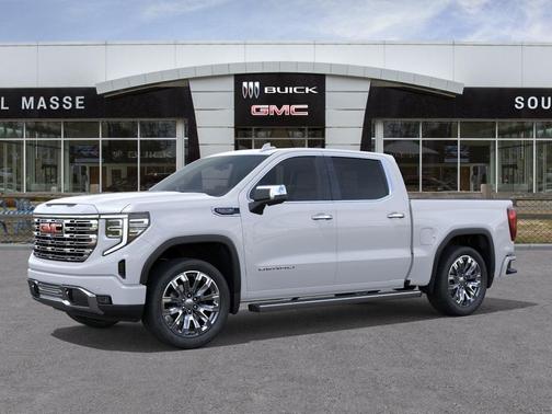 Glacier White Tricoat 2026 GMC Sierra 1500 Denali