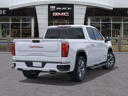 Glacier White Tricoat 2026 GMC Sierra 1500 Denali