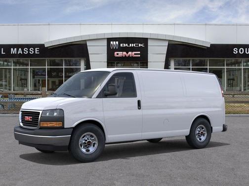 Summit White 2026 GMC Savana 2500 Work Van
