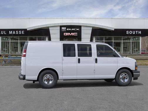 Summit White 2026 GMC Savana 2500 Work Van