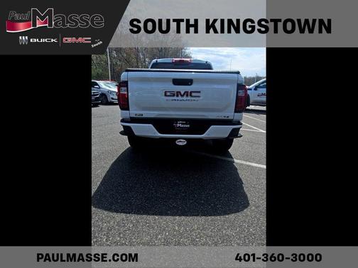 Summit White 2023 GMC Canyon AT4