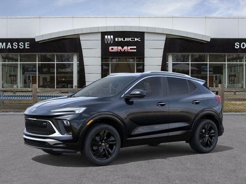 Ebony Twilight Metallic 2026 Buick Encore GX Sport Touring