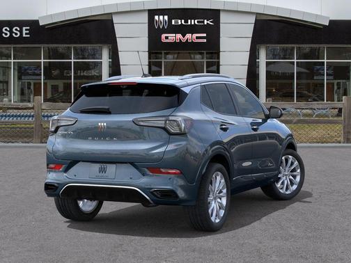 Ocean Blue Metallic 2026 Buick Encore GX Avenir
