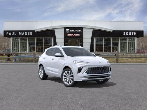 White Frost Tricoat 2026 Buick Encore GX Avenir