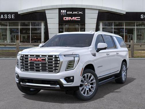 Glacier White Tricoat 2026 GMC Yukon XL Denali