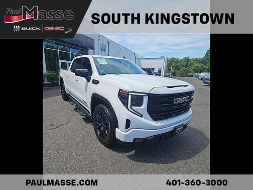 Summit White 2023 GMC Sierra 1500 Elevation