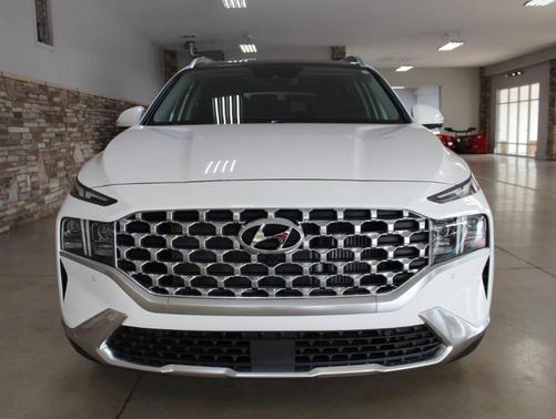 White 2023 Hyundai SANTA FE Limited
