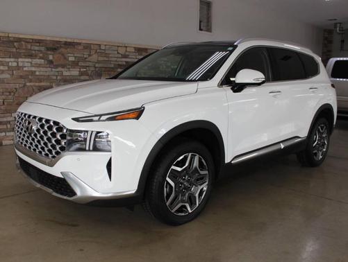 White 2023 Hyundai SANTA FE Limited