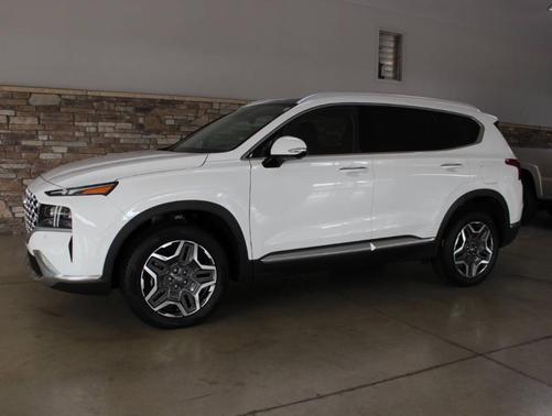 White 2023 Hyundai SANTA FE Limited
