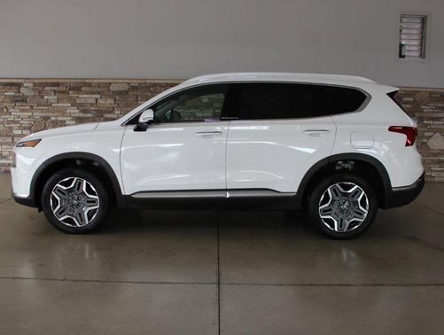 White 2023 Hyundai SANTA FE Limited