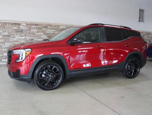 Red 2024 GMC Terrain SLE