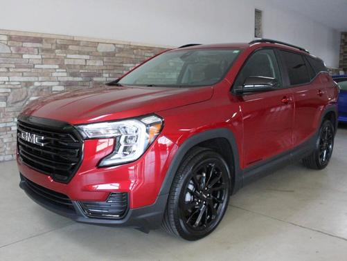 Red 2024 GMC Terrain SLE