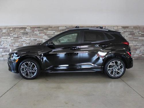 Black 2023 Hyundai KONA N Line