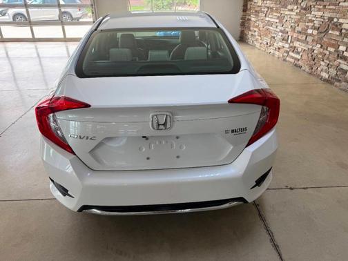 White 2020 Honda Civic LX