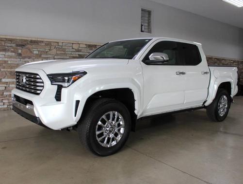 White 2025 Toyota Tacoma Limited