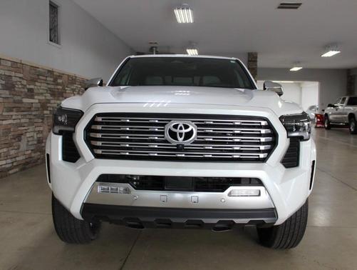 White 2025 Toyota Tacoma Limited