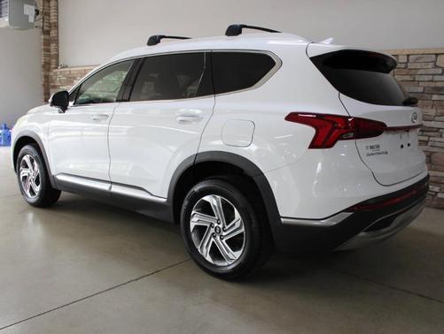 White 2023 Hyundai SANTA FE SEL