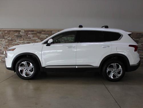 White 2023 Hyundai SANTA FE SEL