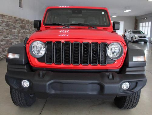 Firecracker Red 2024 Jeep Wrangler Sport