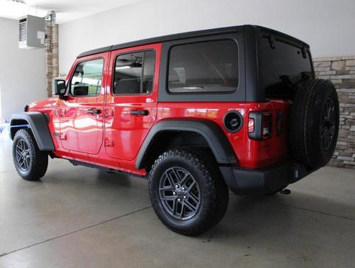 Firecracker Red 2024 Jeep Wrangler Sport