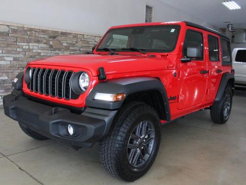 Firecracker Red 2024 Jeep Wrangler Sport