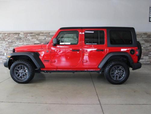Firecracker Red 2024 Jeep Wrangler Sport