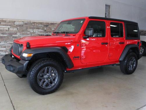 Firecracker Red 2024 Jeep Wrangler Sport