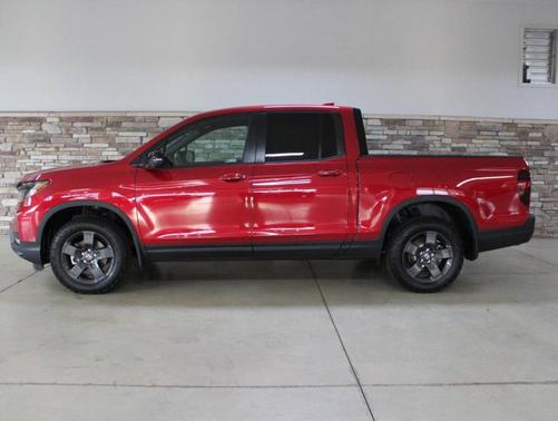 Red 2026 Honda Ridgeline TrailSport