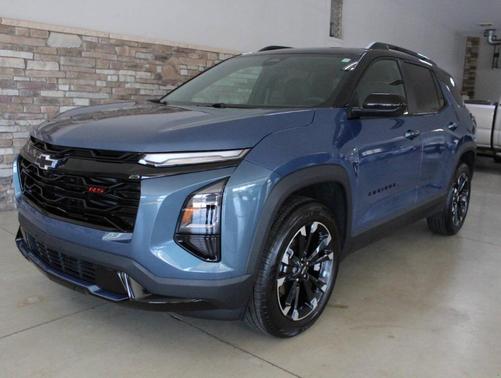 Blue 2025 Chevrolet Equinox RS