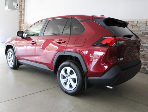 Red 2023 Toyota RAV4 LE