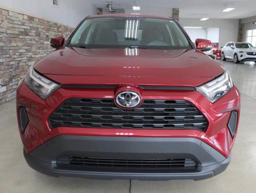 Red 2023 Toyota RAV4 LE