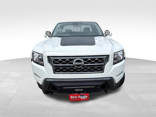 Glacier White 2023 Nissan Frontier SV