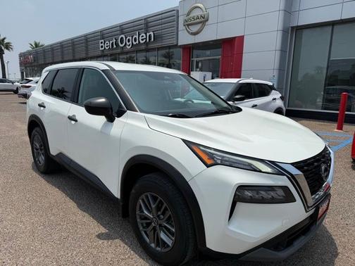 Glacier White 2023 Nissan Rogue S