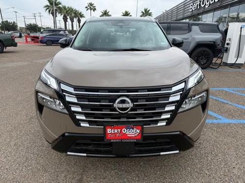 Dk Beige Blk 2024 Nissan Rogue Platinum
