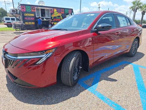 Scarlet Ember 2026 Nissan Sentra SV