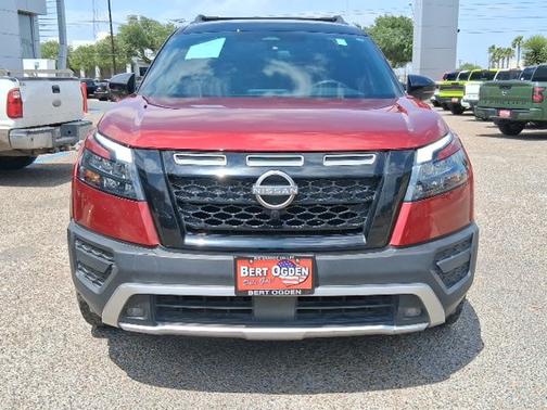2 Tone Red / Black Roof 2023 Nissan Pathfinder Rock Creek