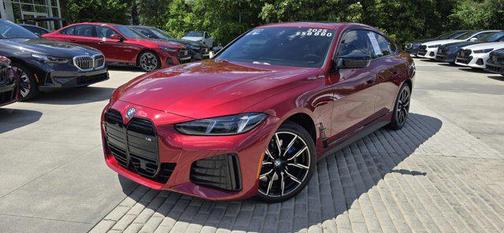 Vegas Red Metallic 2025 BMW i4 Gran Coupe M50