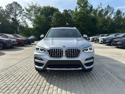 Glacier Silver Metallic 2021 BMW X3 sDrive30i